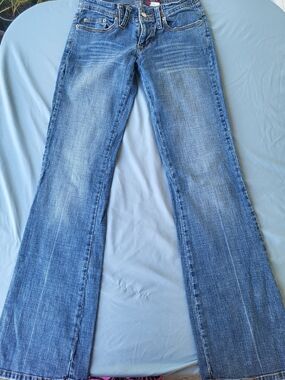 Women’s Blue Flared Jeans